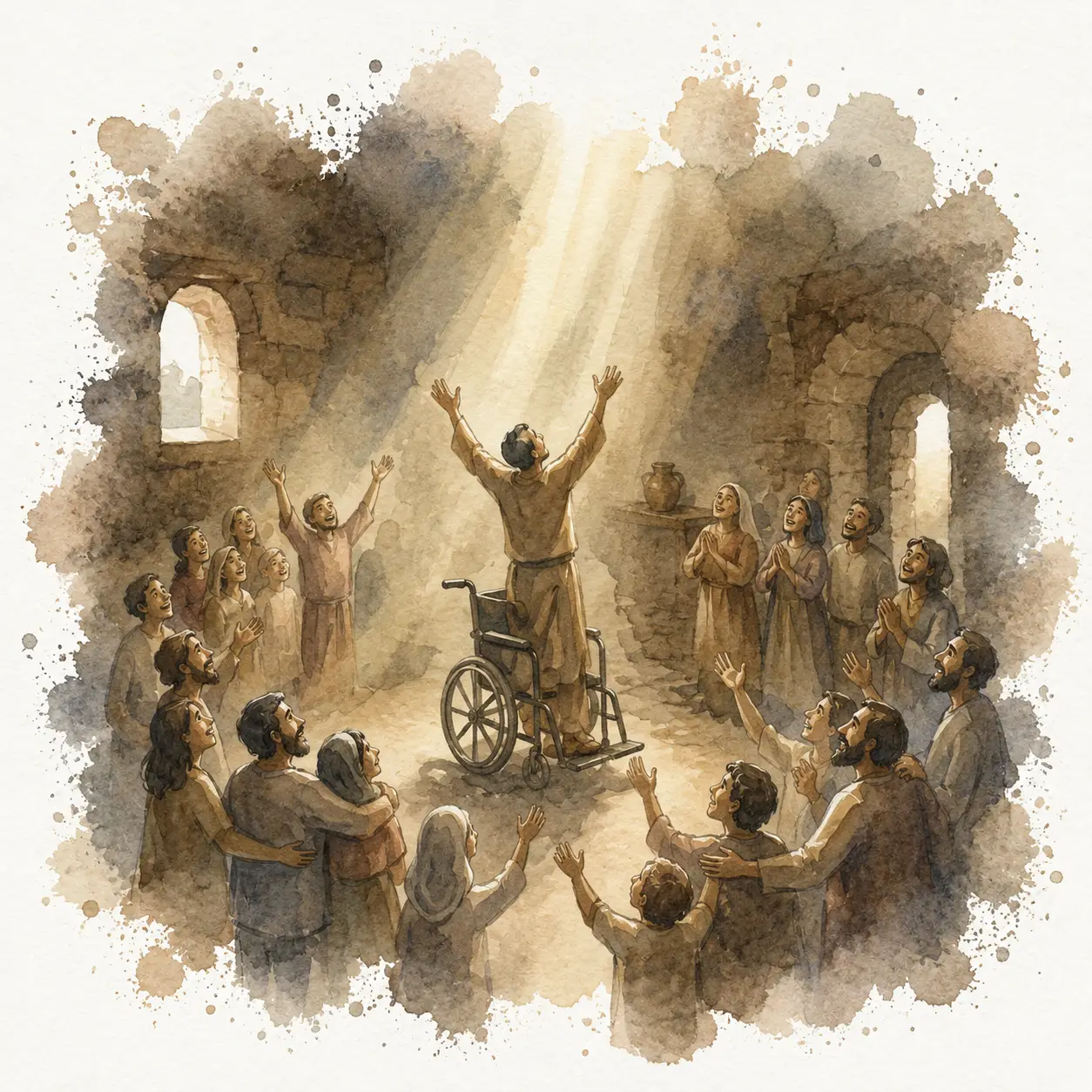 Illustration of miraculous healings and church growth